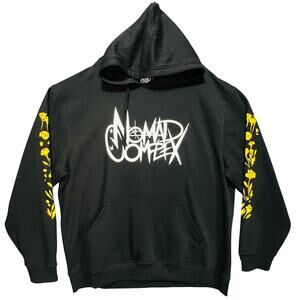 Nomad Complex Greetings Hoodie 2XL Furry Fandom Floral Sleeve Hit Graphic Anthro